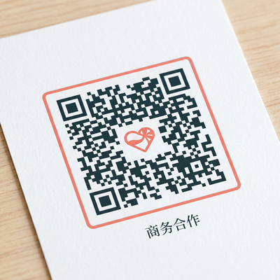溏心 商务合作二维码